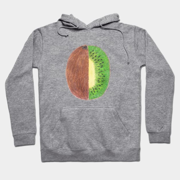 Green Kiwi Hoodie by Jean Creative